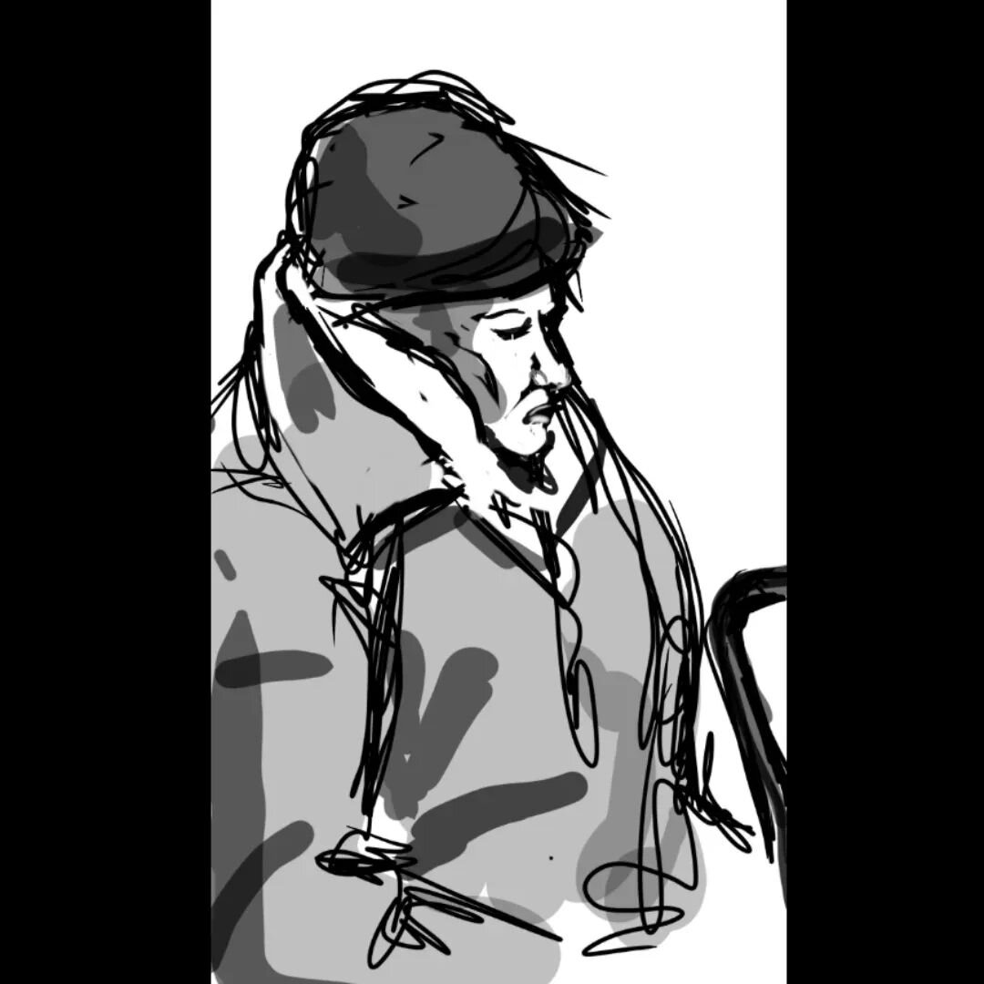 Lady with the cart
2/20/24

#subwaydrawing #art #fineart #lifedrawing #portrait #portraits #portraiture #fashion #lgstylus #stylus #drawing #subwayart #streetart #graphicdesign  #graphicart #styluspen #wacom #sketch #quicksketch #draw #illustration #