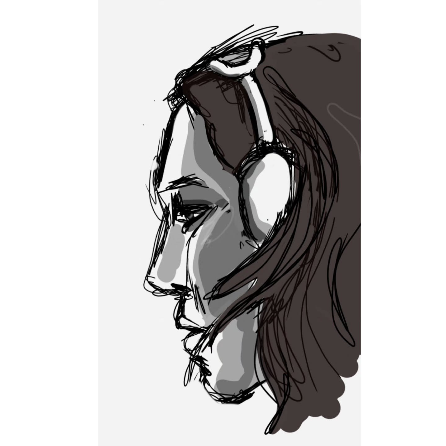 Keep the sound out

#subwaydrawing #subway #stylus #portrait #earmuffs