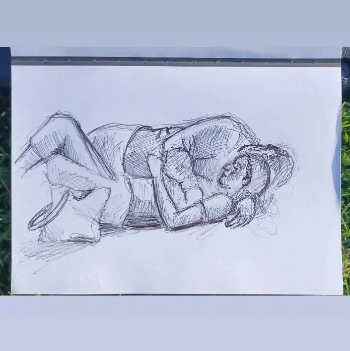 Couple in the park

#subwaydrawing #art #fineart #lifedrawing #portrait #portraits #portraiture #fashion #lgstylus #stylus #drawing #subwayart #streetart #graphicdesign  #graphicart #styluspen #wacom #sketch #quicksketch #draw #illustration #forttryo