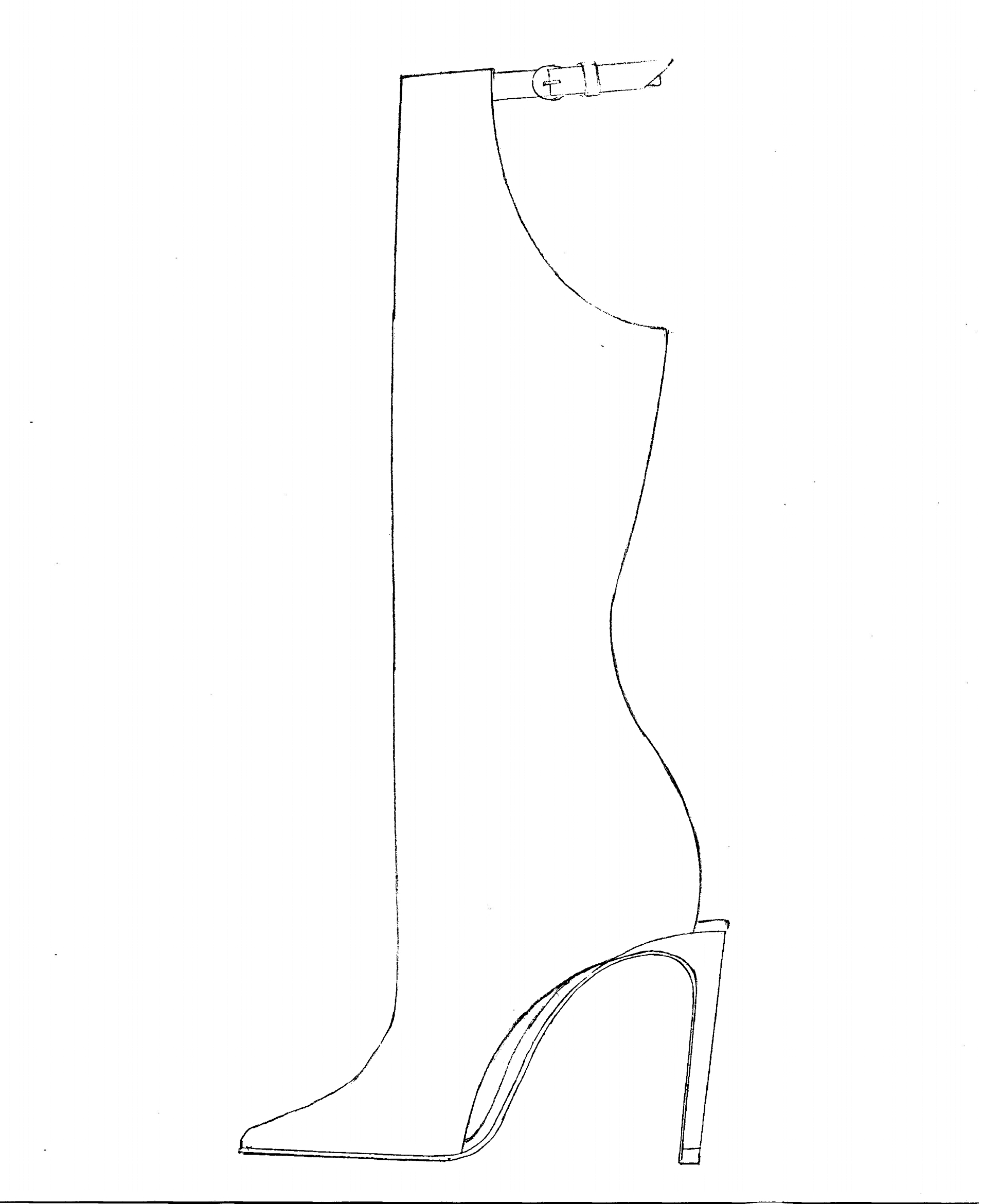 Tall Slashed Boot