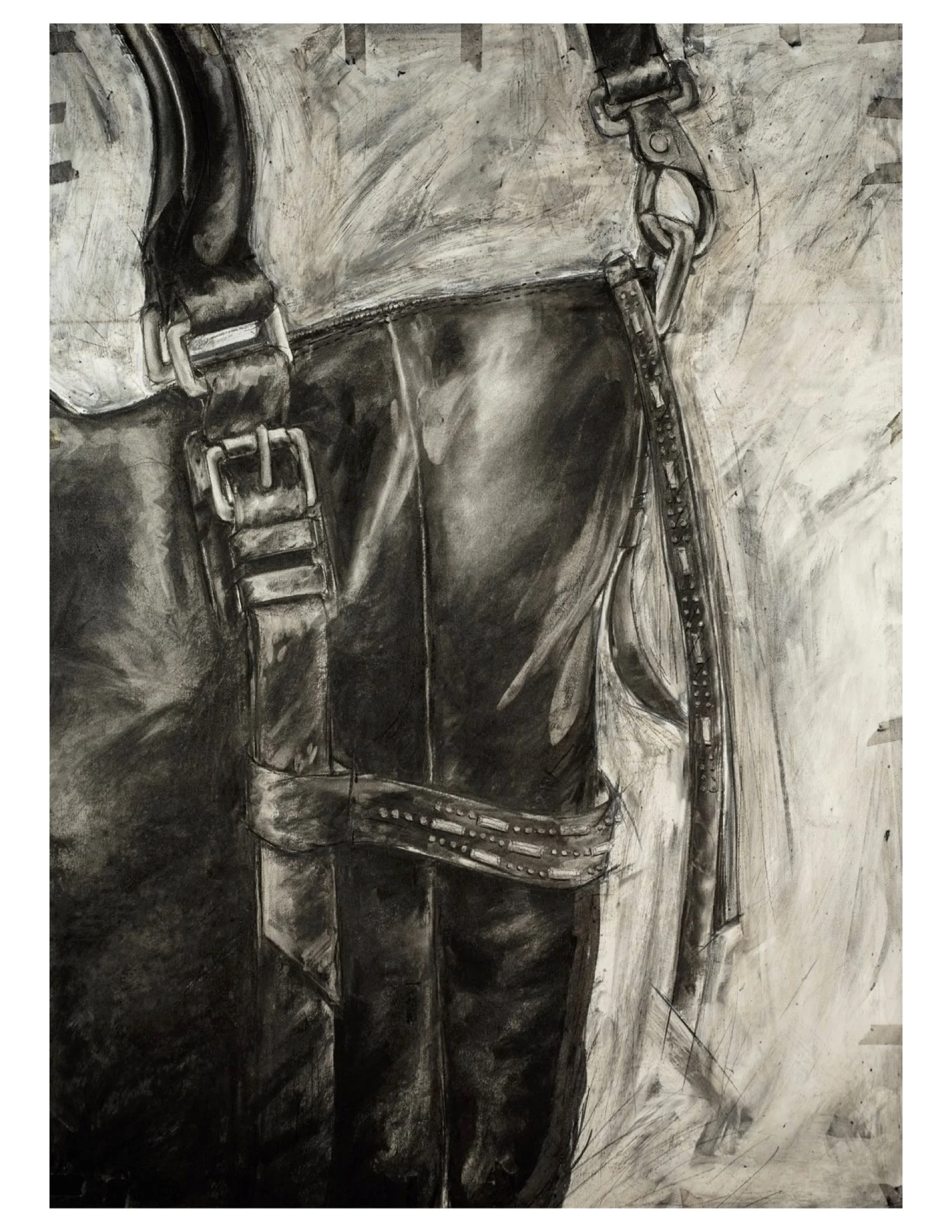 Urban Western Satchel Illustration 60" x 42"
