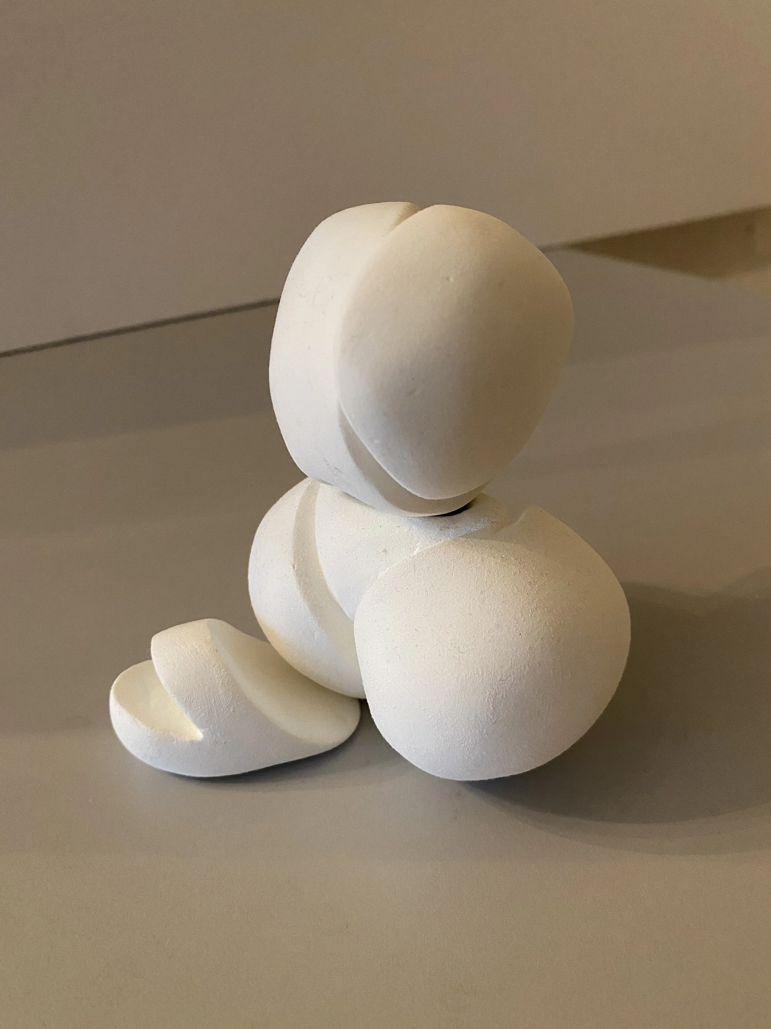 Assemblage of three creatures, balanced.