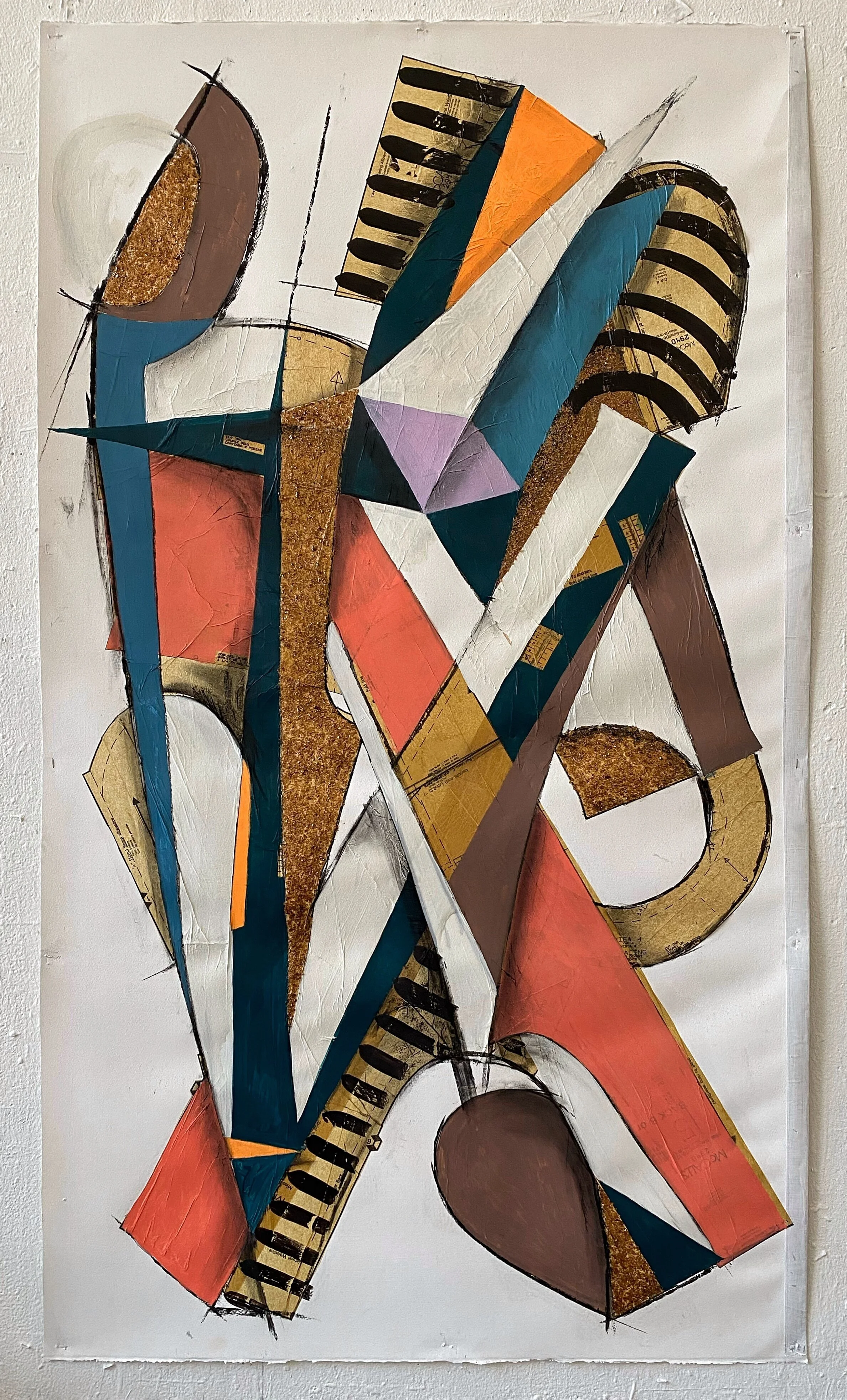 Harlequin / 60 x 34 in / 2021