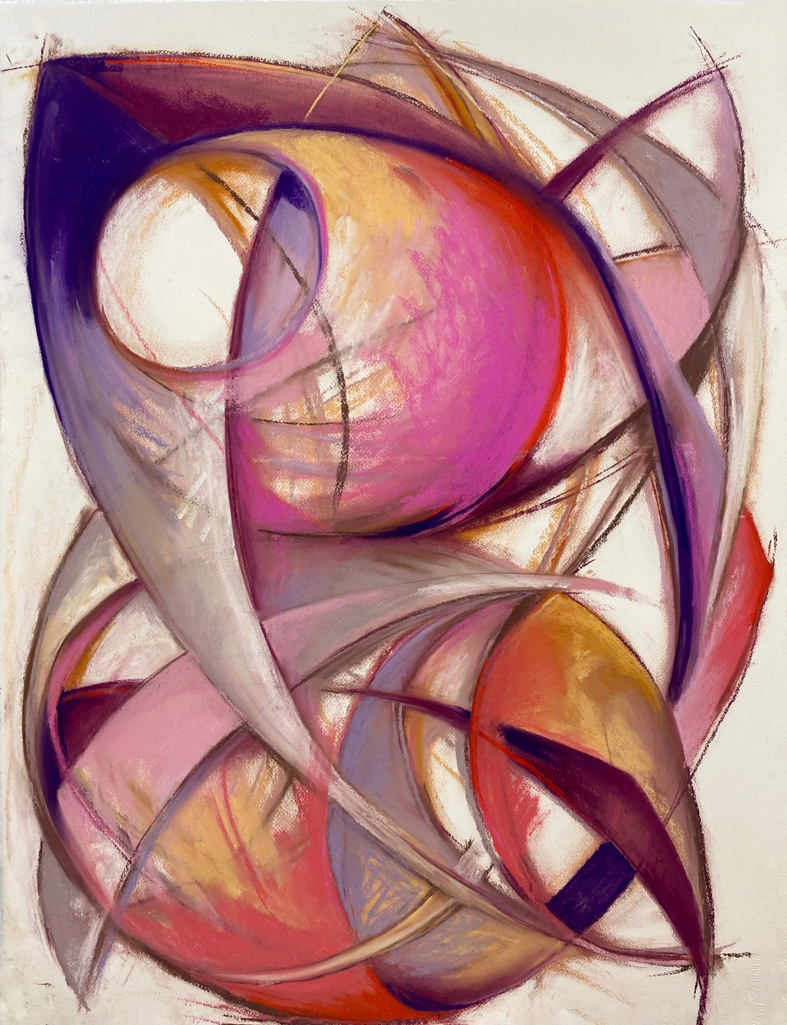 'BURST II' / 30" x 22" / 2021 