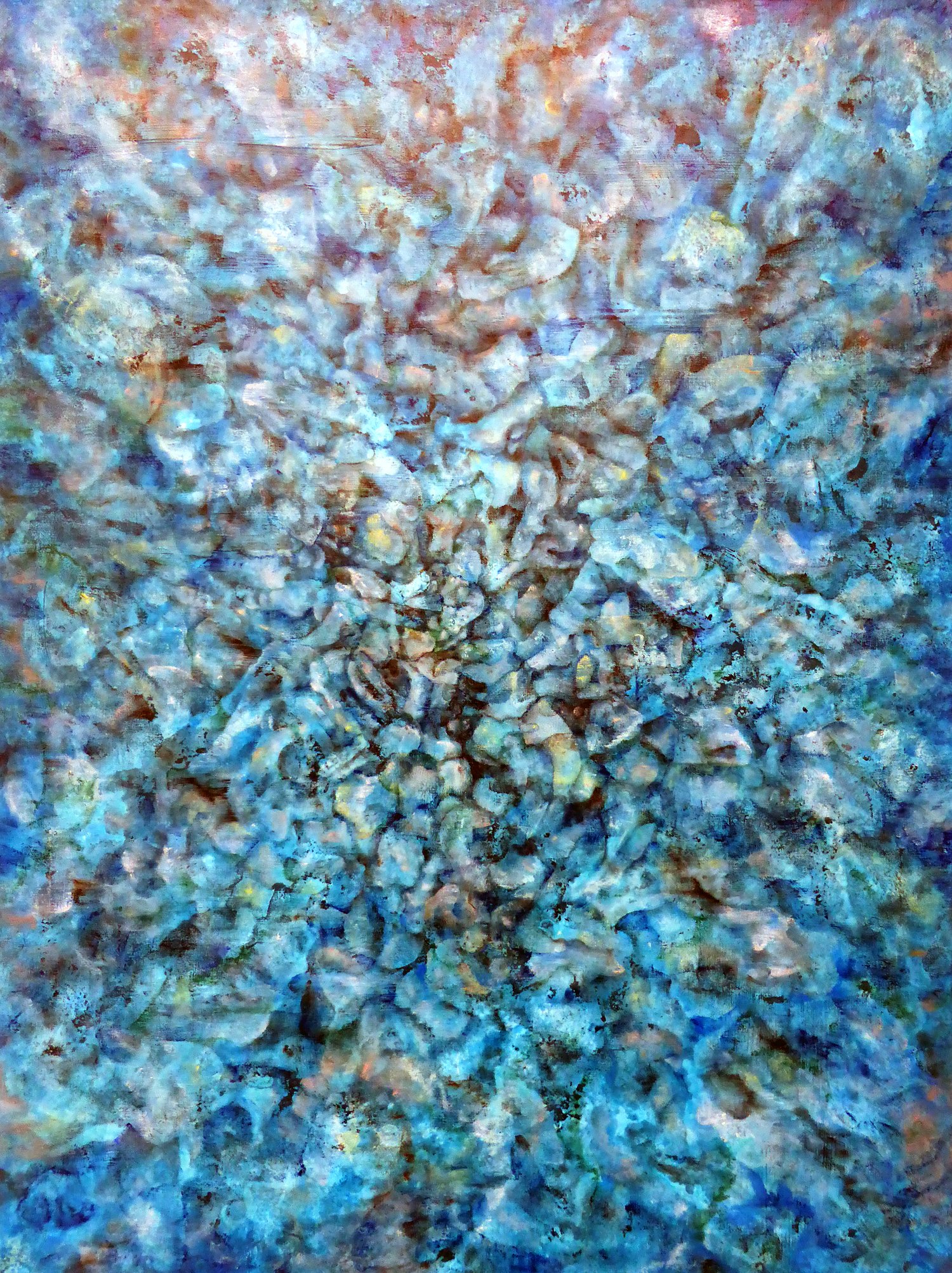 Turning blue