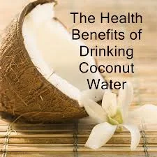 Sip coconut for better metabolism and beautiful health.  What's not there to LOVE!