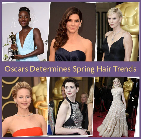 Top 2 Spring Hair Trends from Oscar Night