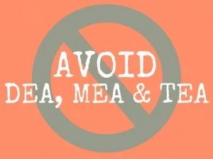 Ingredient Beware: Ethanolamines (MEA, DEA, & TEA) Potential Carcinogens 