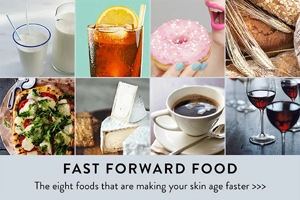 8 FOODS THAT MAKE YOUR SKIN AGE FASTER