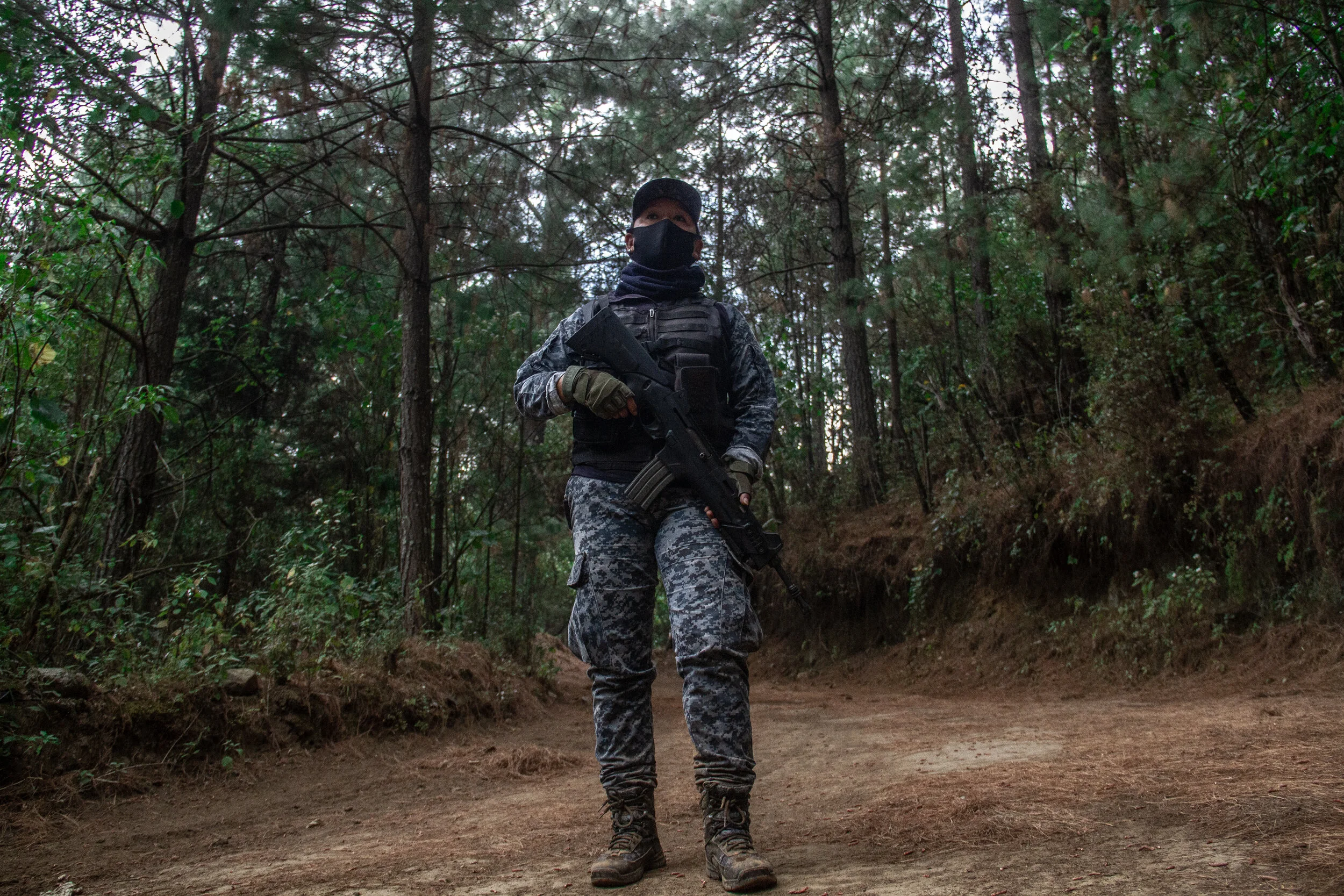“The Mexican women who kicked out the cartels” Short Doc for The Guardian. Directed and shot by me. Produced by  Andrea Murcia and me around the 10th anniversary of the Cherán uprising. Photo Credit: Andrea Murcia.Adelaida Sánchez is a member of the community police force in Cherán, a Purépecha indigenous town in Michoacán, Mexico, which declared itself autonomous in 2011. When the town was under siege from illegal logging, cartel criminals, and corrupt authorities and the men of the town stood by and did nothing, it was left to women to lead the fightback. On the tenth anniversary of the uprising, Adelaida patrols the town and its forests, providing an oasis amidst the murder, kidnap and extortion across the state…