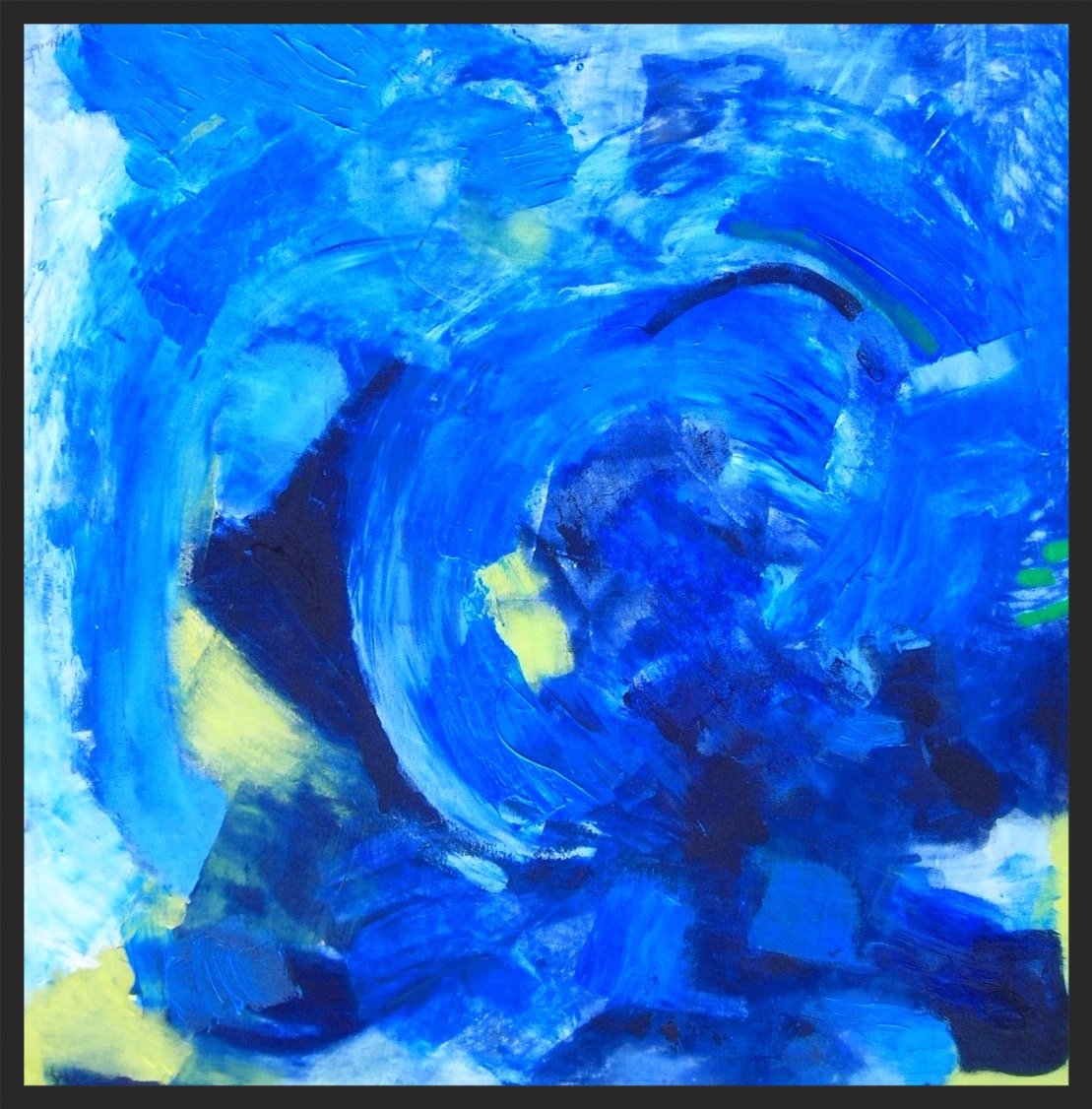 Blue Night 32" x 32"   Hendershot