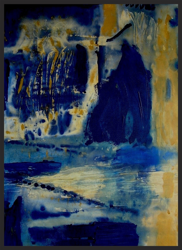 Blue Marsh No. 4 . 48" x 36"  Hendershot