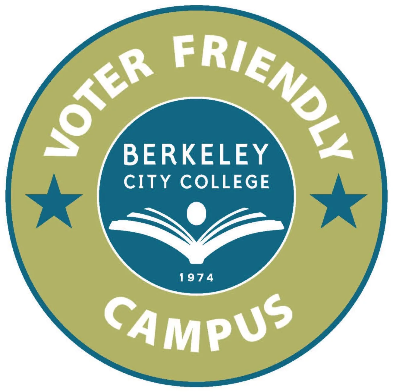 Berkeley City College Voter Friendly Campus Logo