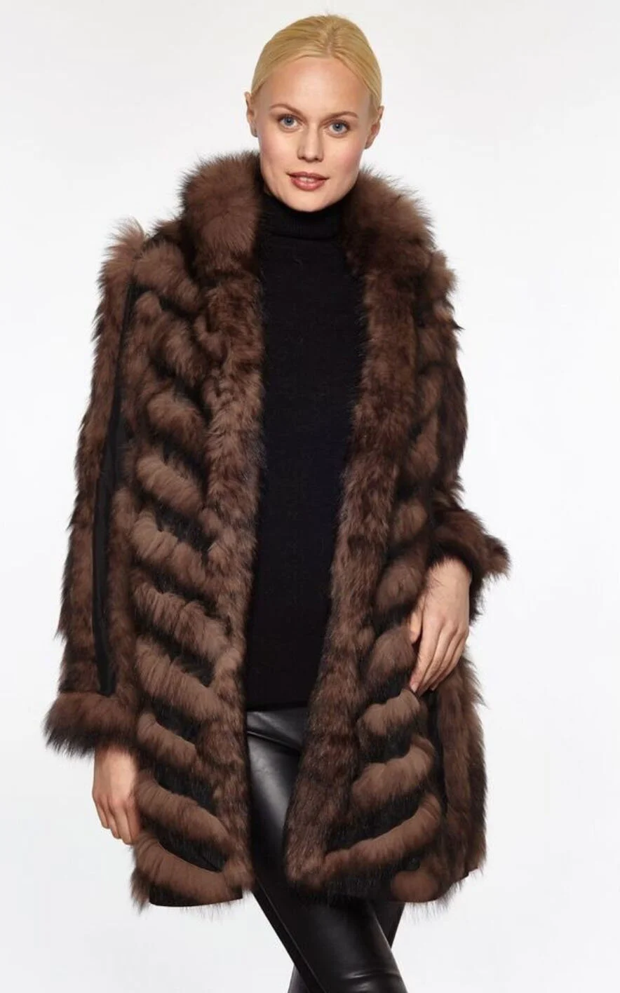Linda Richards 9499 Reversible Silk/Fur 