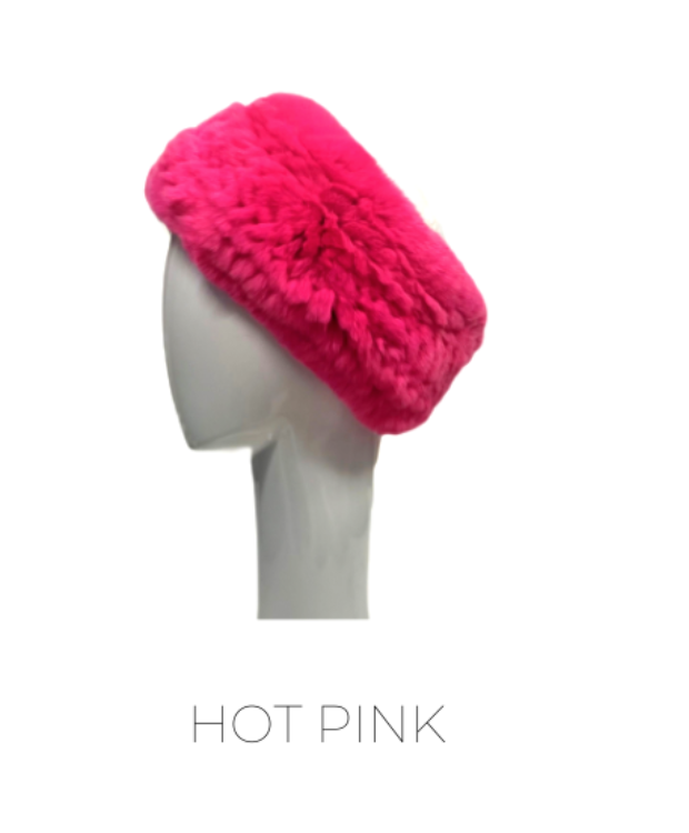 Linda Richards HB152 Fur Headband 9 colors. — styledot  display picture 2