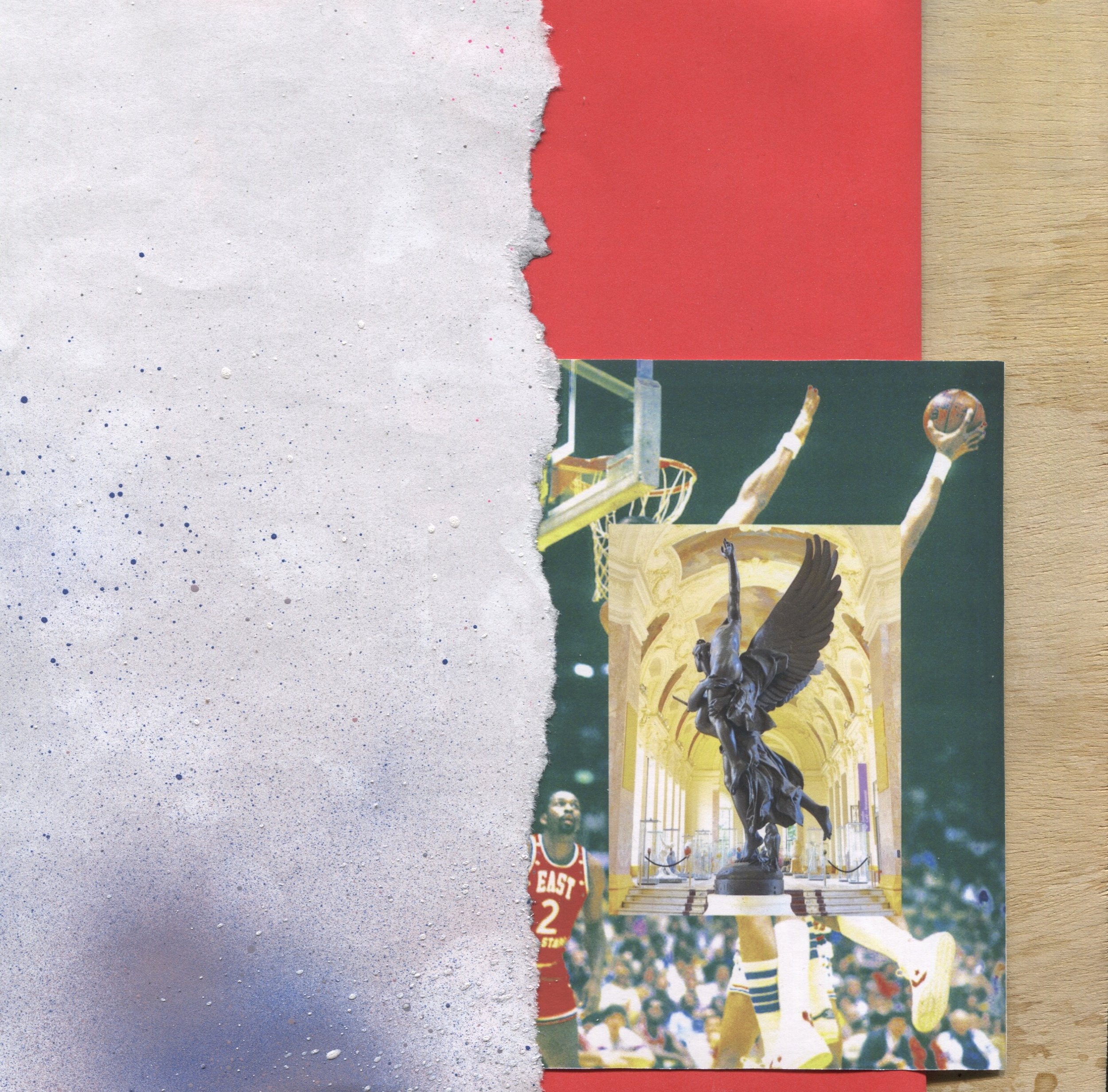  Cape Canaveral. Collage, acrylic. 2019 