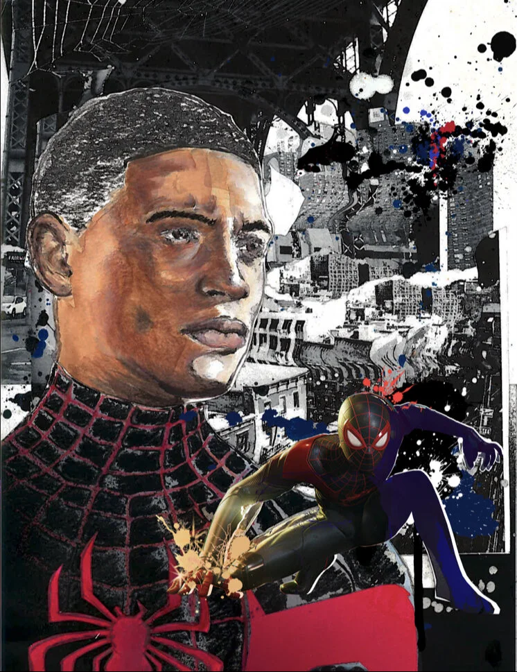 Miles Morales promotional graphic