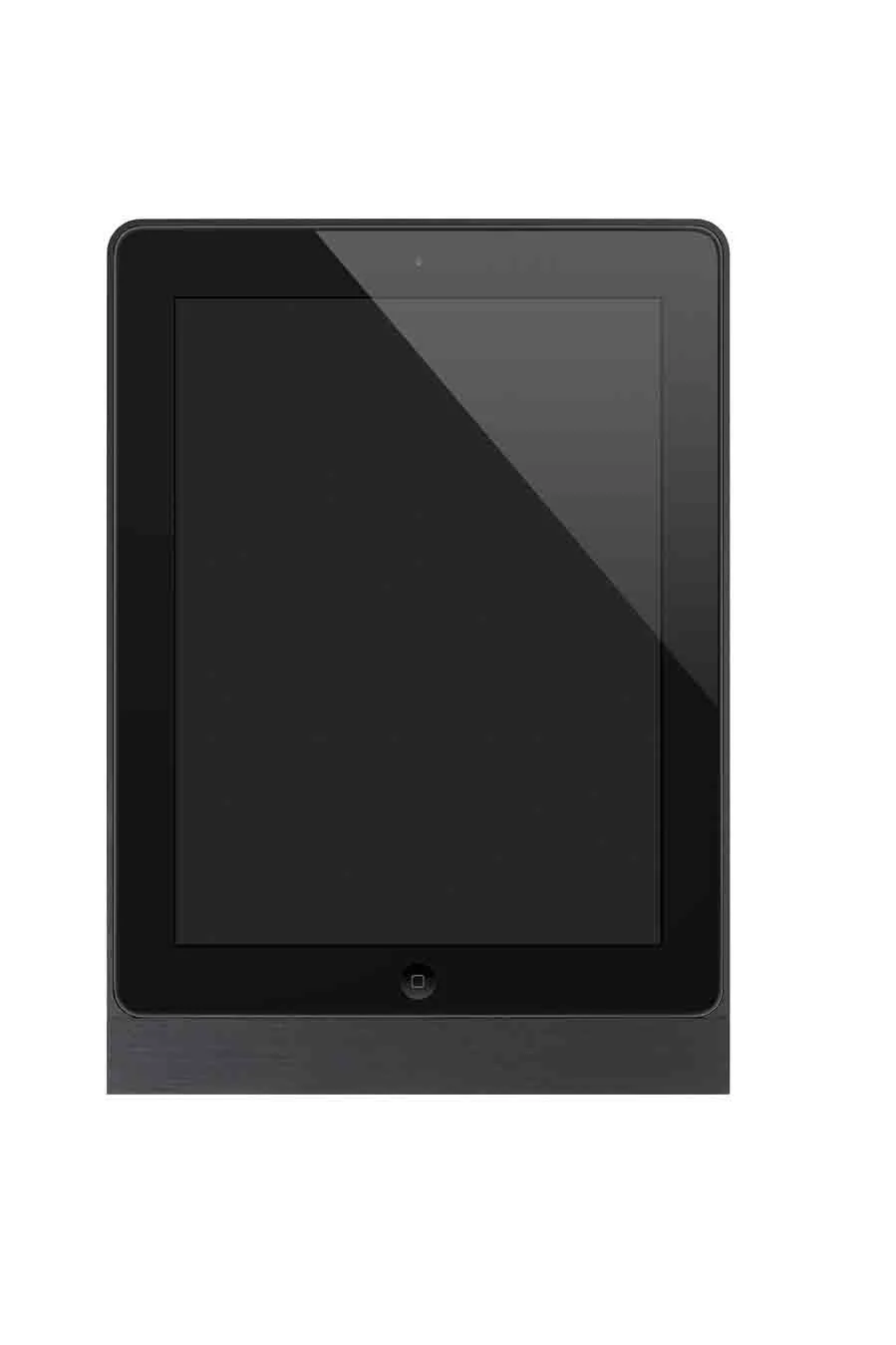 Basalte docka svört með ferköntuðum hliðum hægt er að fá hana einnig með rúnuðum hliðum og fyrir Ipad 1,2,3 og 4,Ipad mini, Ipad air, og ipod touch