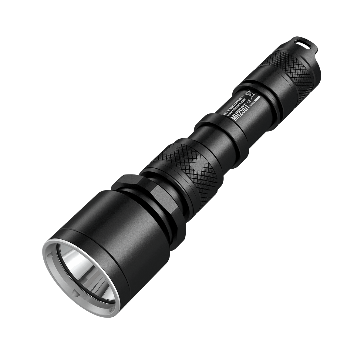 Vasaljós MH10 frá Nitecore. Ljósið er með hleðslurafhlöðum sem hlaðnar eru með USB. Ljósið er vatnshellt mep IP staðalinn X8 og 1000lumen í ljósstyrk og hentar vel fyrir aðstæður þar sem þarfnast mikils ljóss. Hrikalega öflugt vasaljós fyrir erfiðar aðstæður