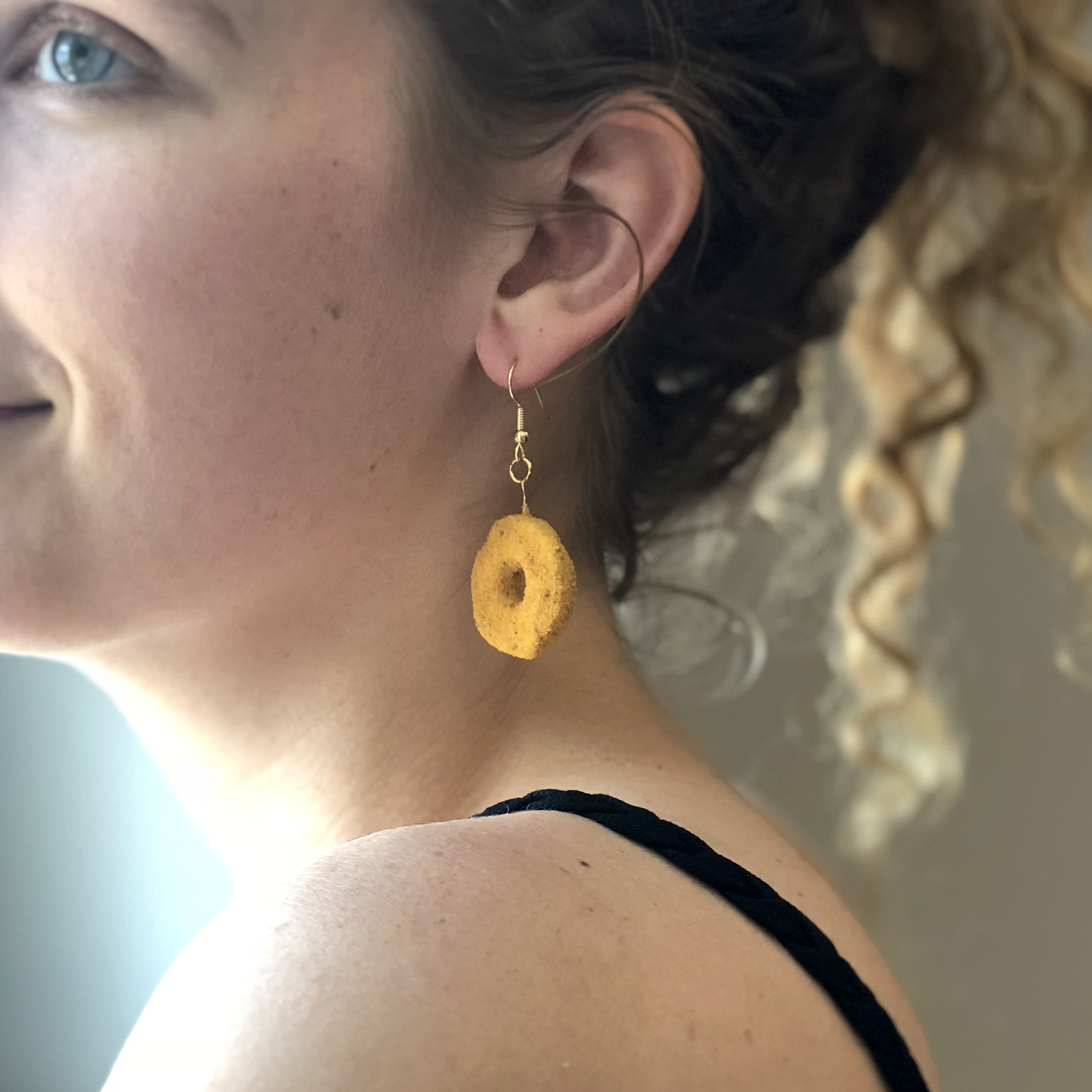 Chicken Ring Earrings