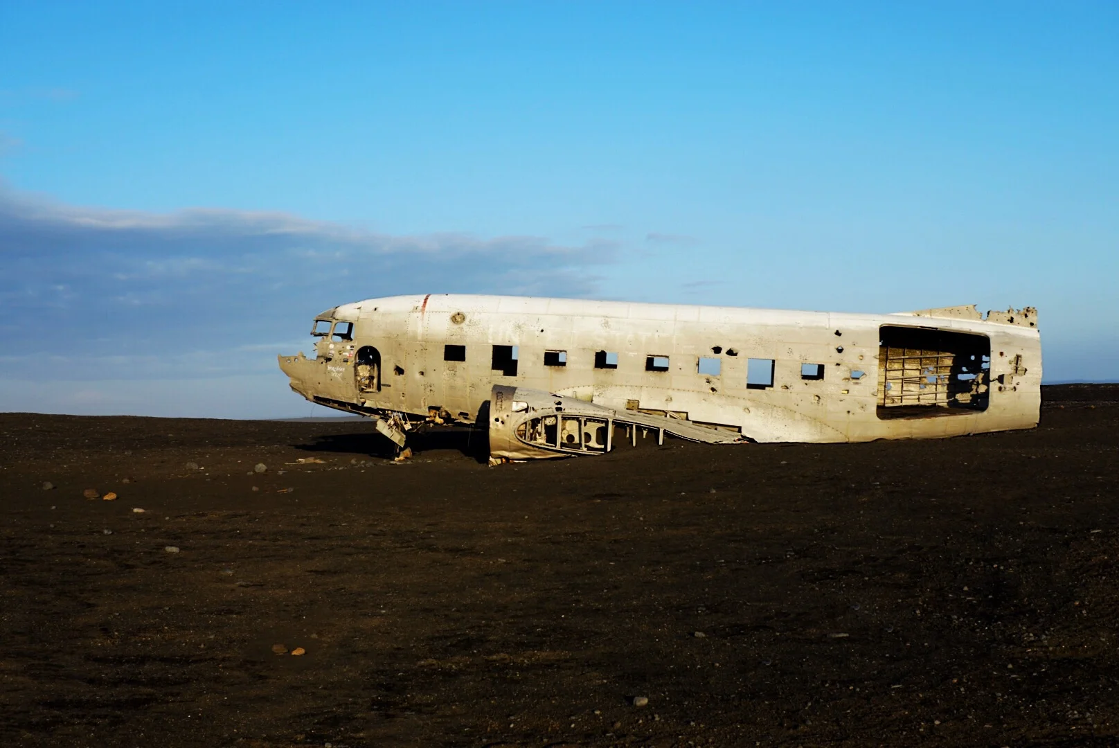 SOLHEIMASANDUR PLANE CRASH - ICELAND