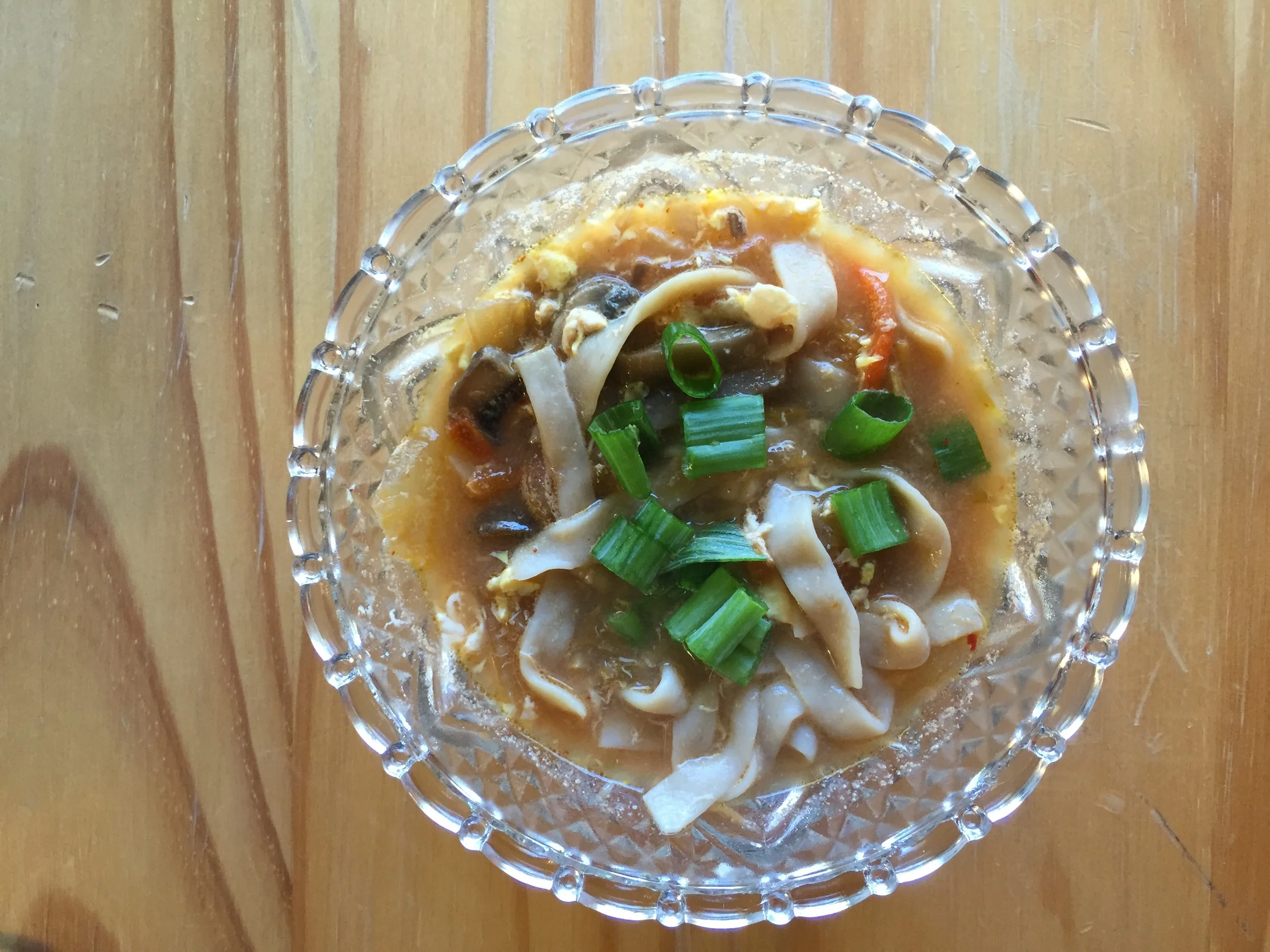 Kimchi Miso Noodle Soup