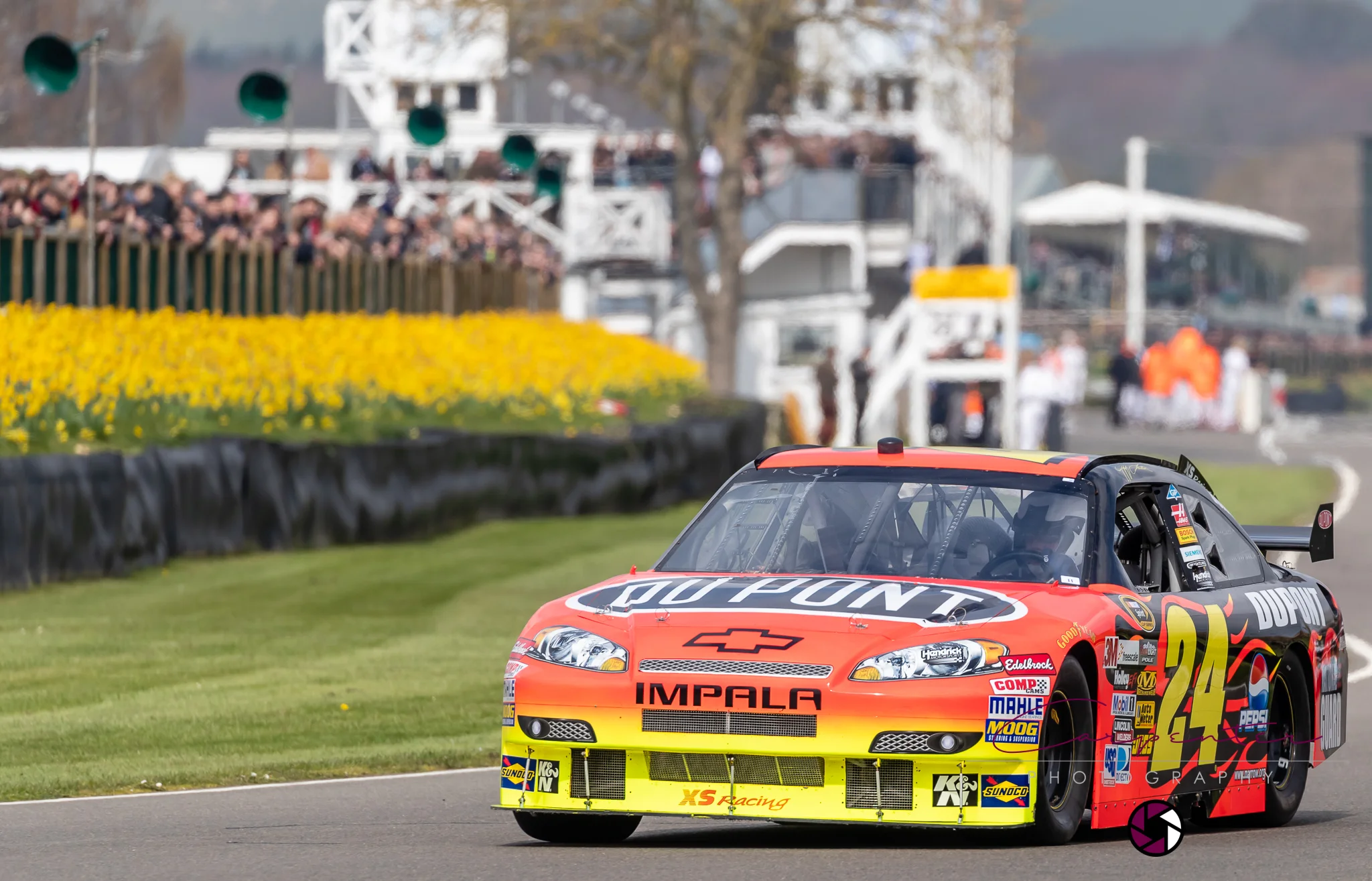 Impala Nascar demonstration at the 77mm