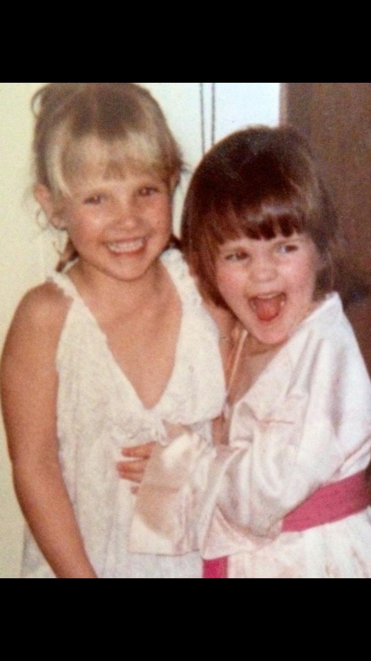 TBT: Halloween Special -Megan (right) as a Doll.