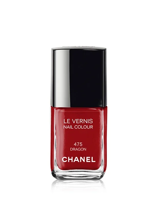 C hanel "Dragon" $27 at Nordstrom.com The BEST red for classic holiday. It's not too bright or jolly and has a hint of spice that can be enjoyed year round. Fast drying and long wearing with a high gloss finish. 