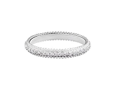 Layer on the love and lux with these stackable rings by Chamilia, a Swarovski company. Prices vary.