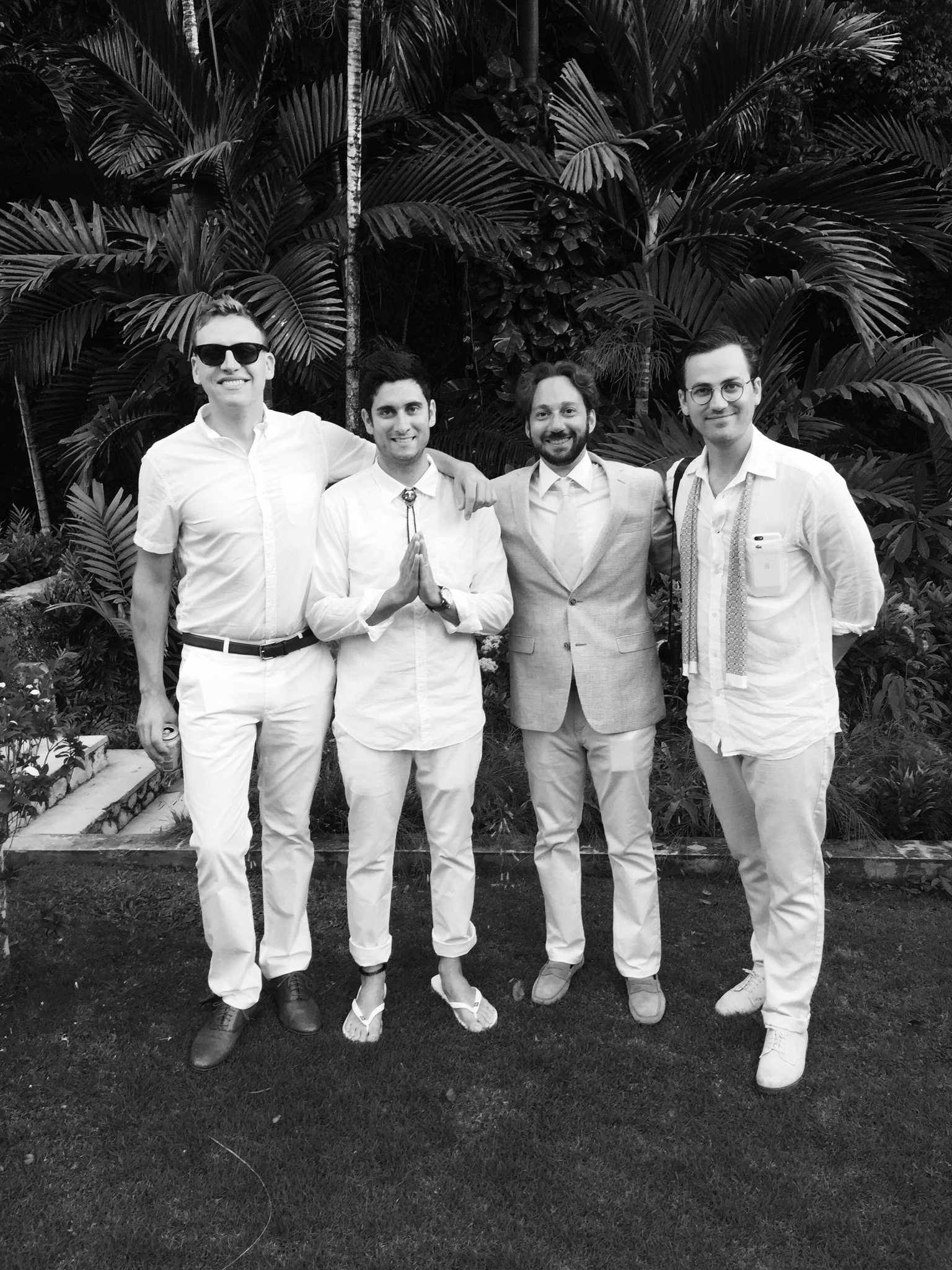 The White Wedding: Destination Wear for Gents