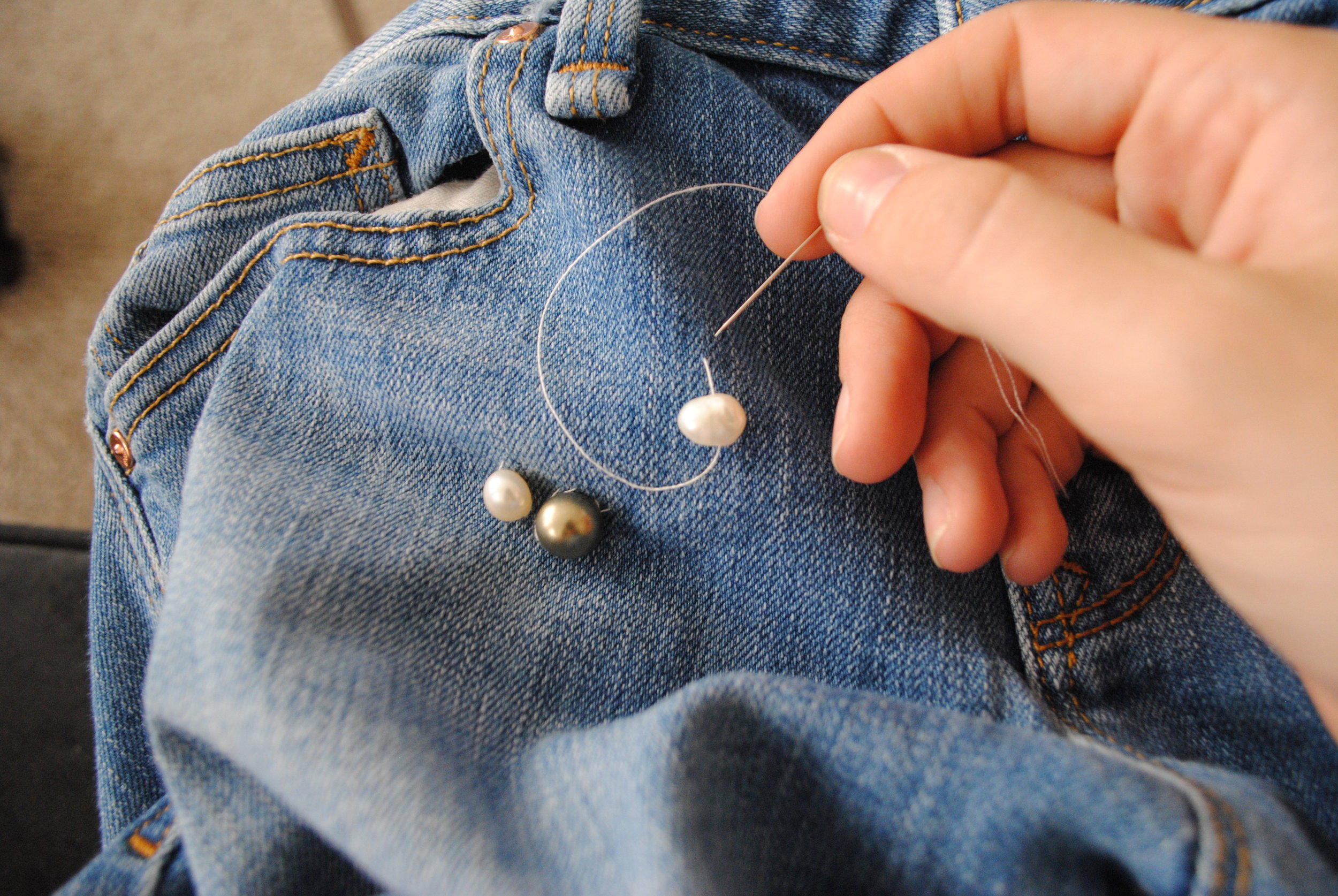 Trend Hack: Embellished Jeans