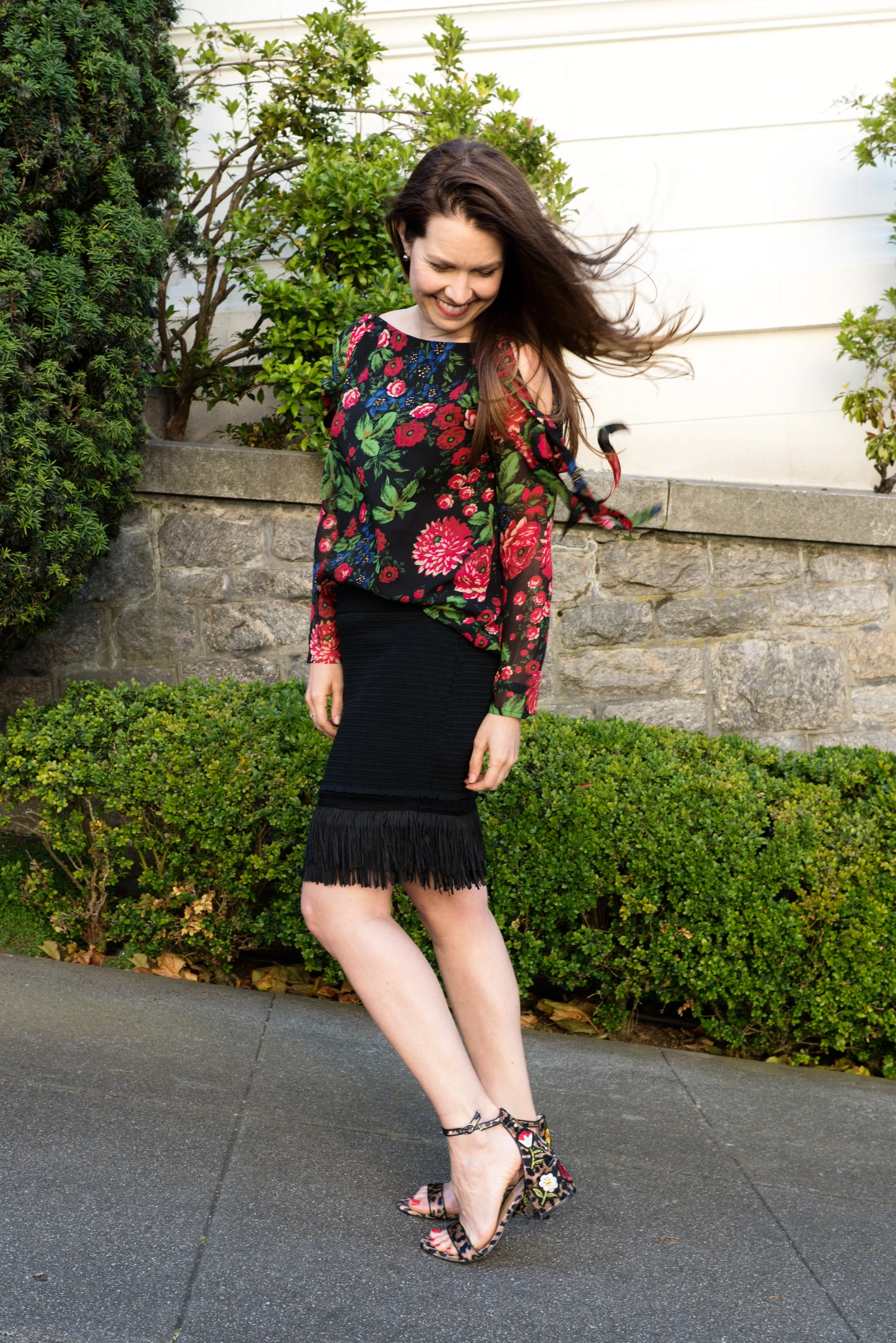 Can You Wear Florals In Fall? We set out to make the case...