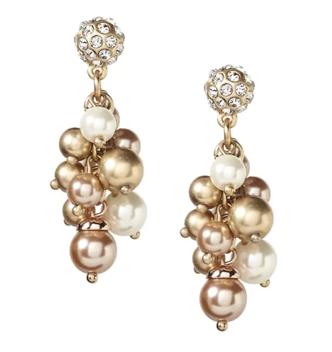 Blush Pearl Earrings $48