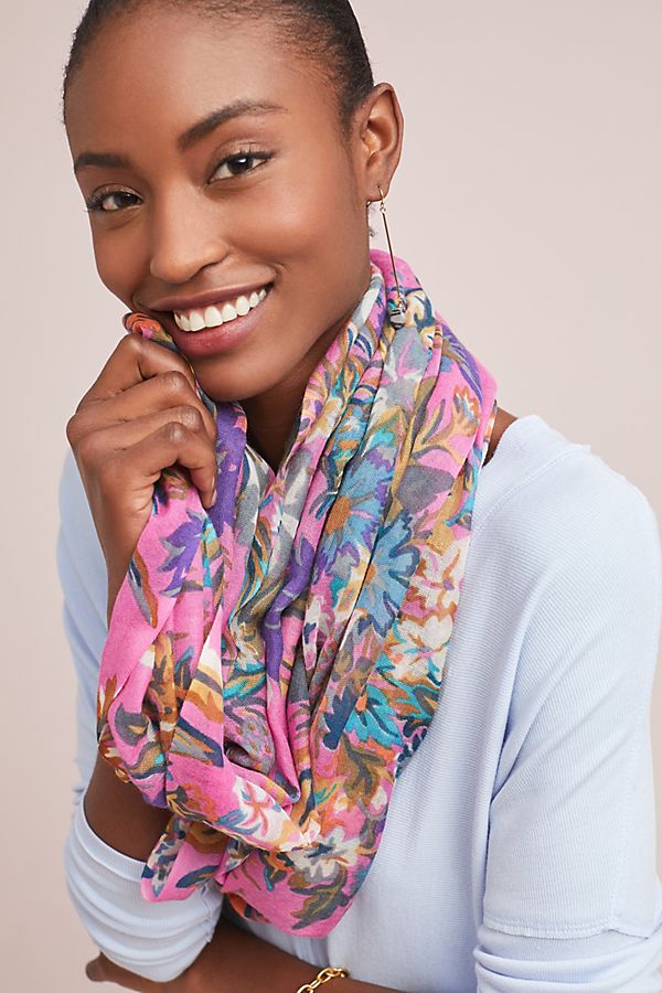 Wildflower Infinity Scarf $58