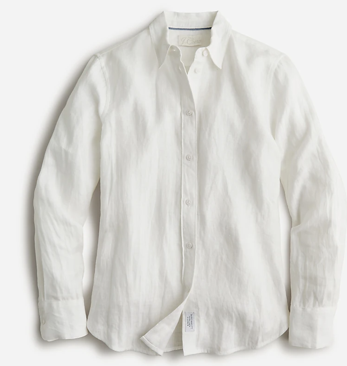 Slim-fit Baird McNutt Irish linen shirt