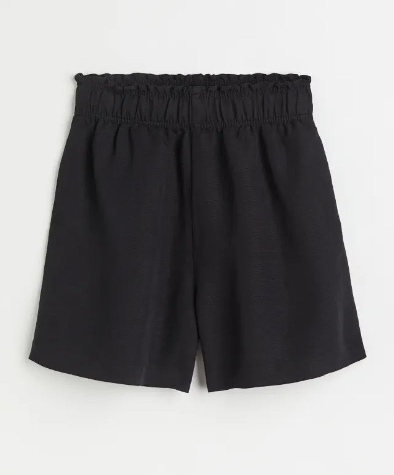 H&amp; M Linen-blend Pull-on Shorts