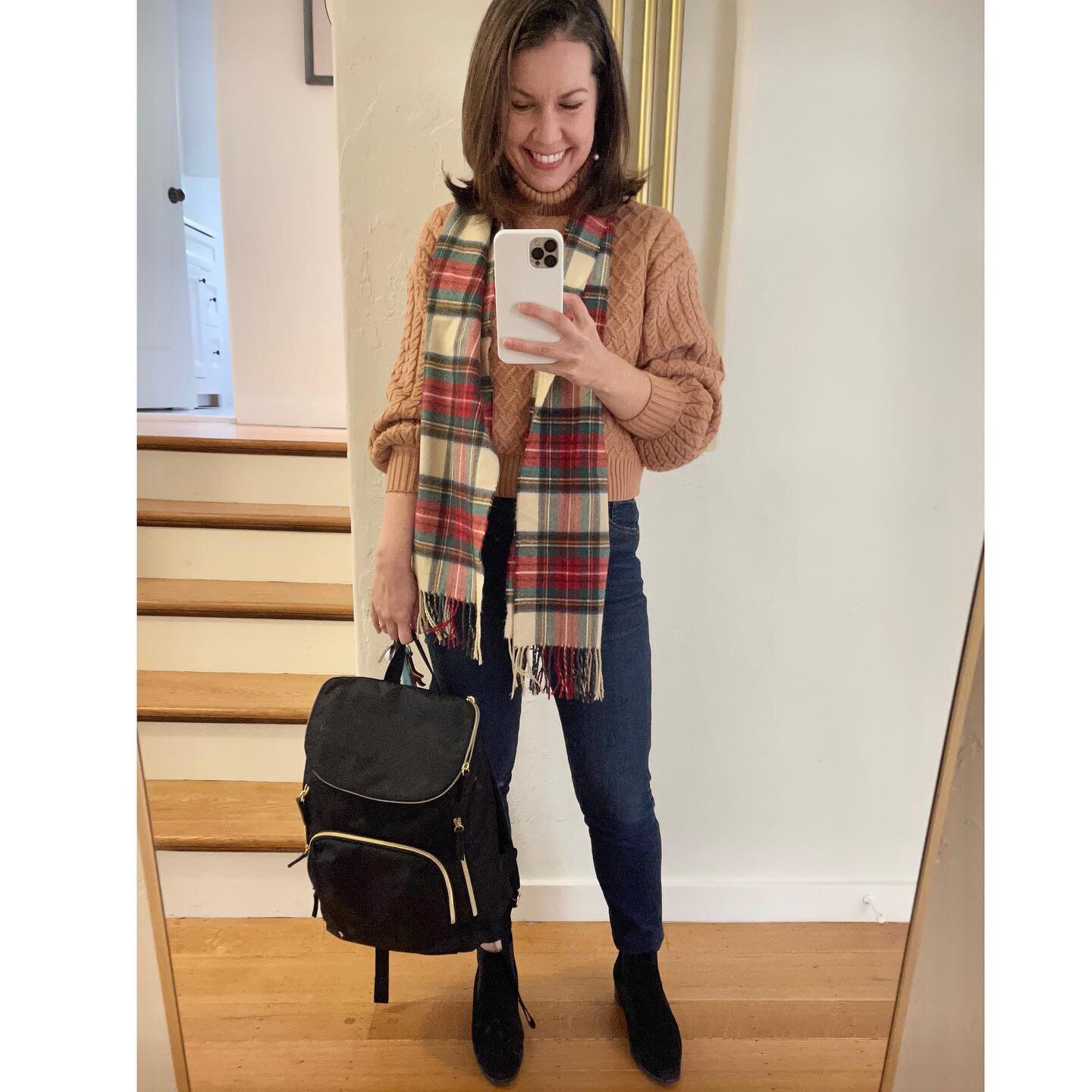 Last week a passerby told me I was dressed like a Hallmark holiday movie leading lady &mdash;so I decided to roll with it and it became a fun style inspiration for a very rainy week. 

Which look (1-5) gives you the most Hallmark vibes and should I g