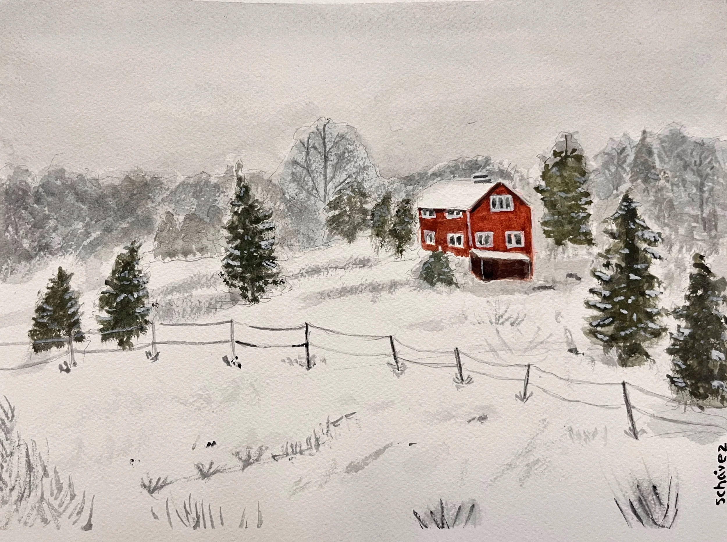 Beginner Watercolor Painting Classes with Sylvia Chavez (1/25/26)