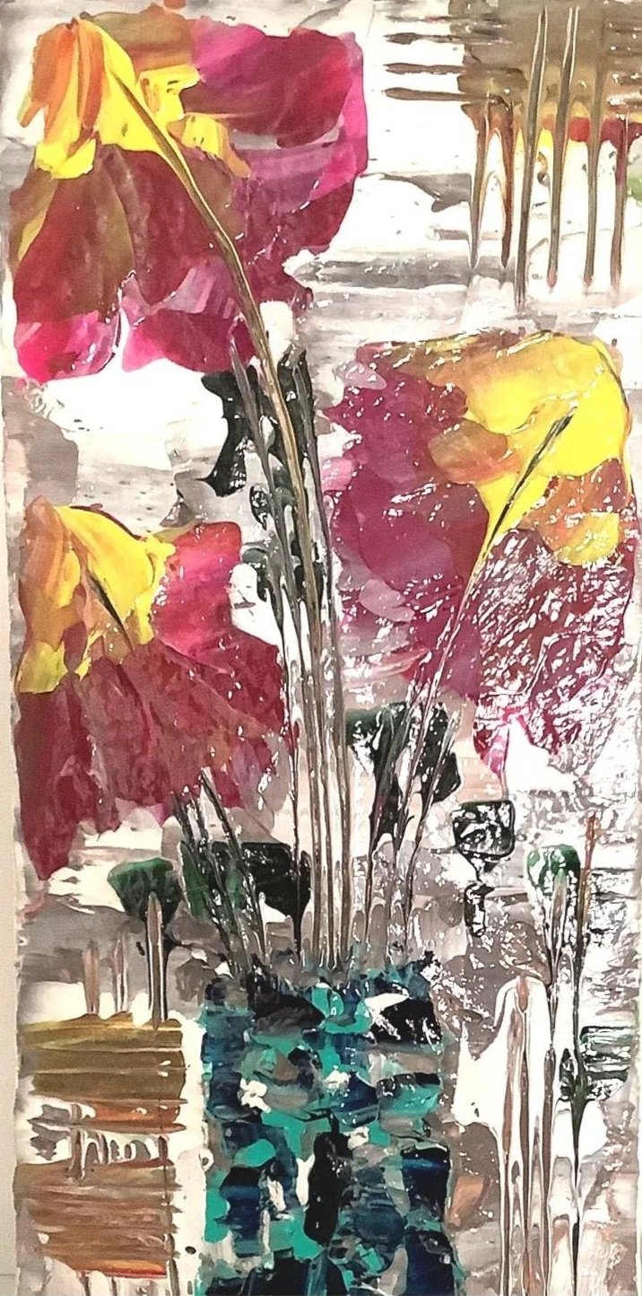 Valentino  |  Azadeh Sehenas  |  Acrylic  |  $500 value	