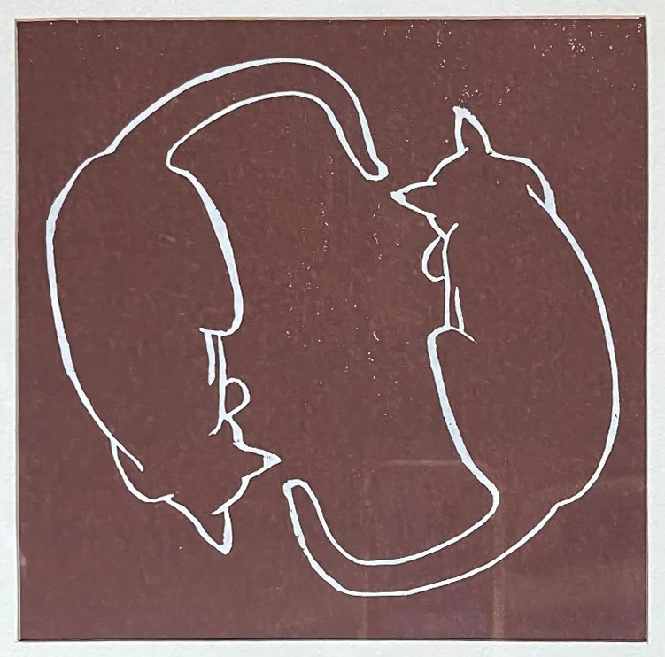 2 Cats  |  Marilyn Eger  |  Drawing, Graphics, Pastel  |  $ 200 value