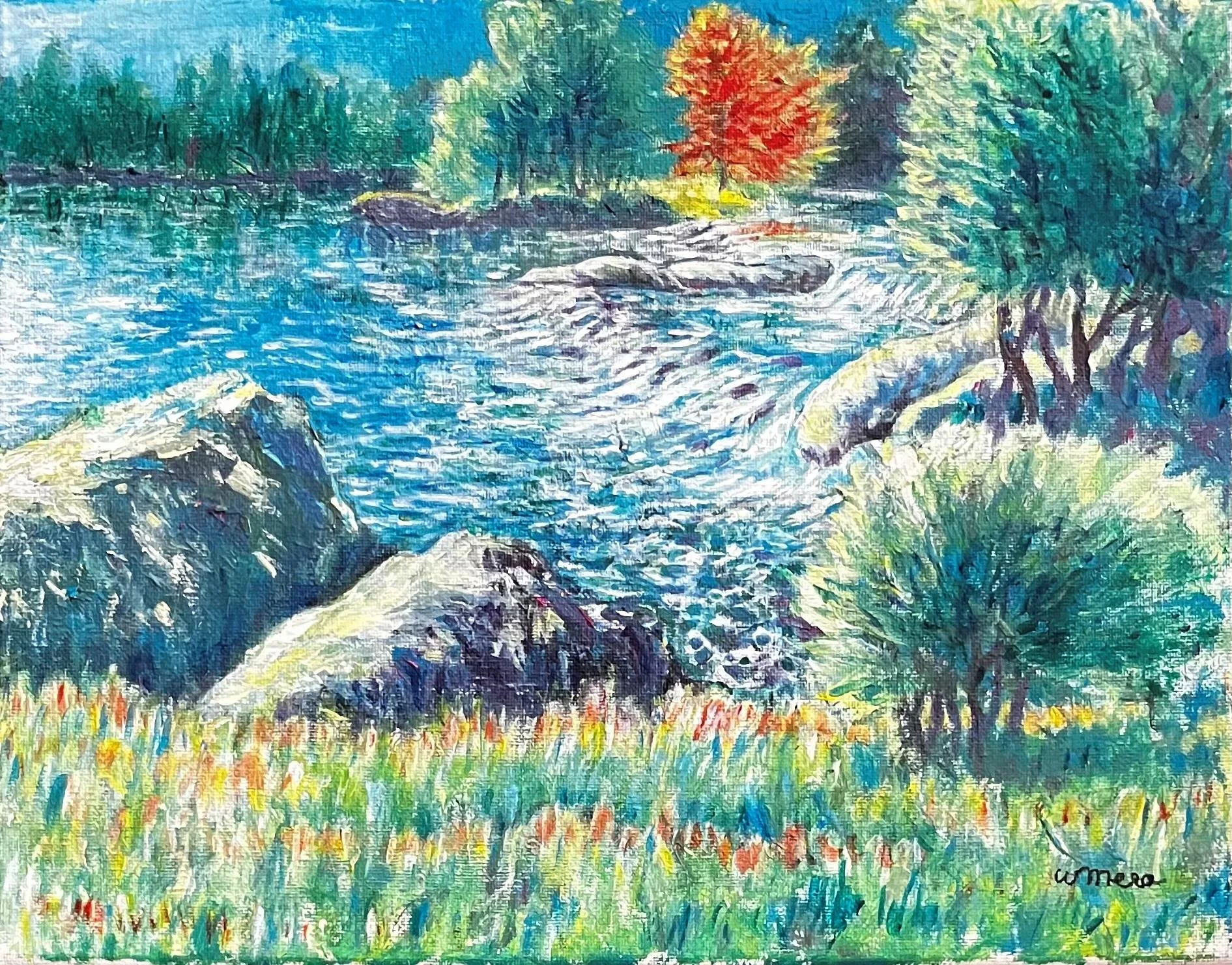 Morning Light  |  William Mero  |  Acrylic  |  $180 value			