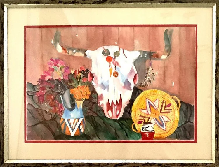 Bum Steer  |  George Dillon  |  Water Media  |  $150 value					