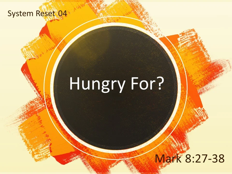 System Reset Series 04 Hungry For? Mark 8 Darvie Fenison  