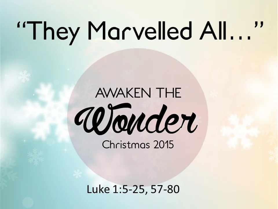 Awaken The Wonder #1 - Christmas 2015