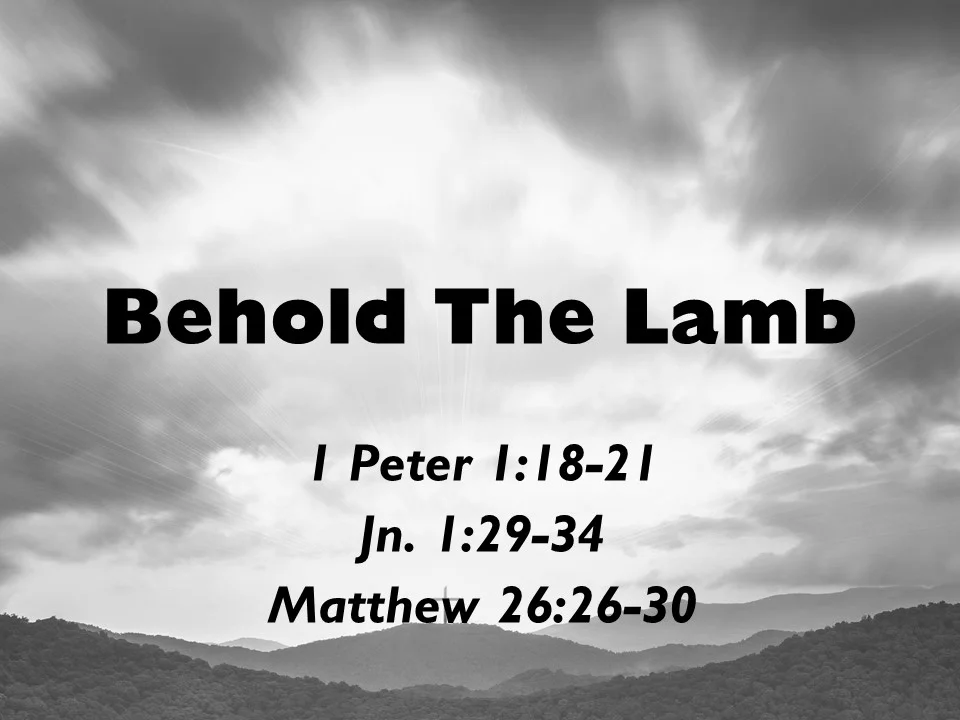 At The Cross #3 - Behold The Lamb