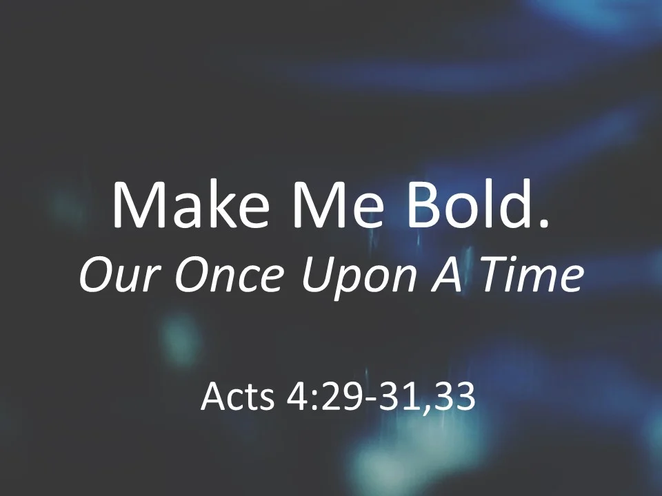 Dive #4 - Make Me Bold