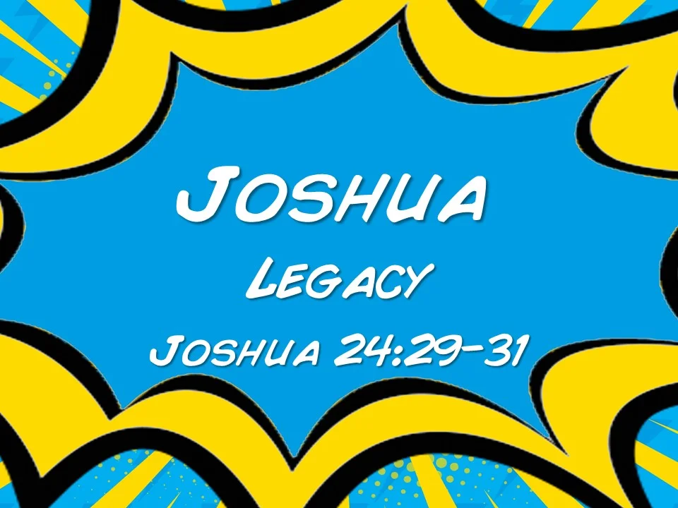 Heroes #9 - Joshua Part 1