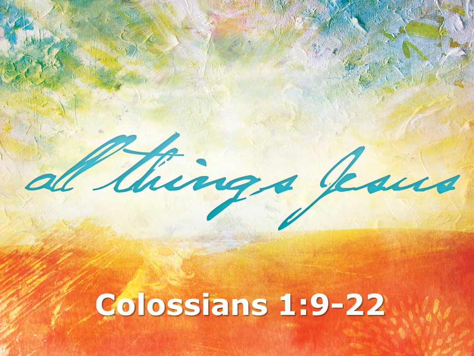 In All Things, Jesus 2017