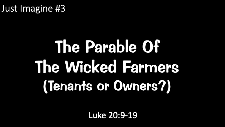 Just Imagine #3- Tenants or Owners? Dustin Fenison